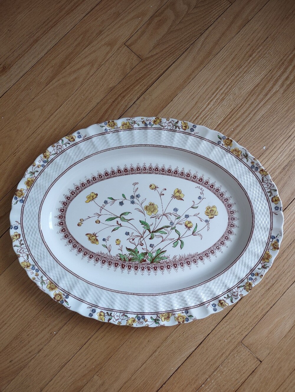 Copeland Spode Buttercup Oval Serving Platter